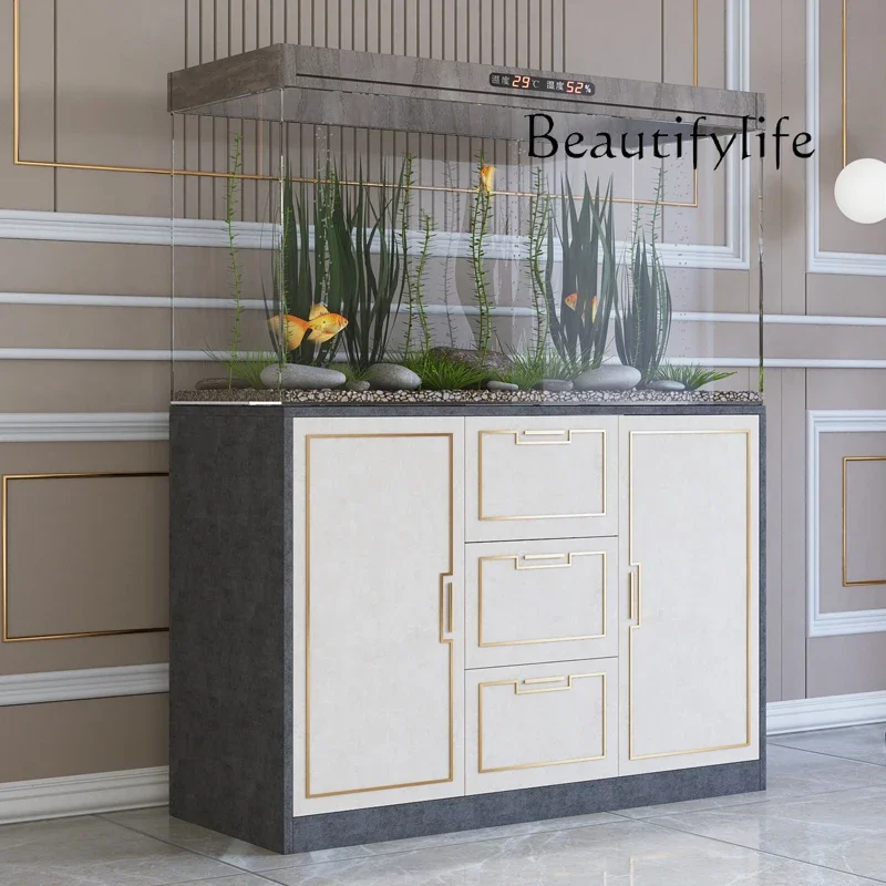 Светильник роскошный шкаф для аквариума Европейский супербелый фильтров с