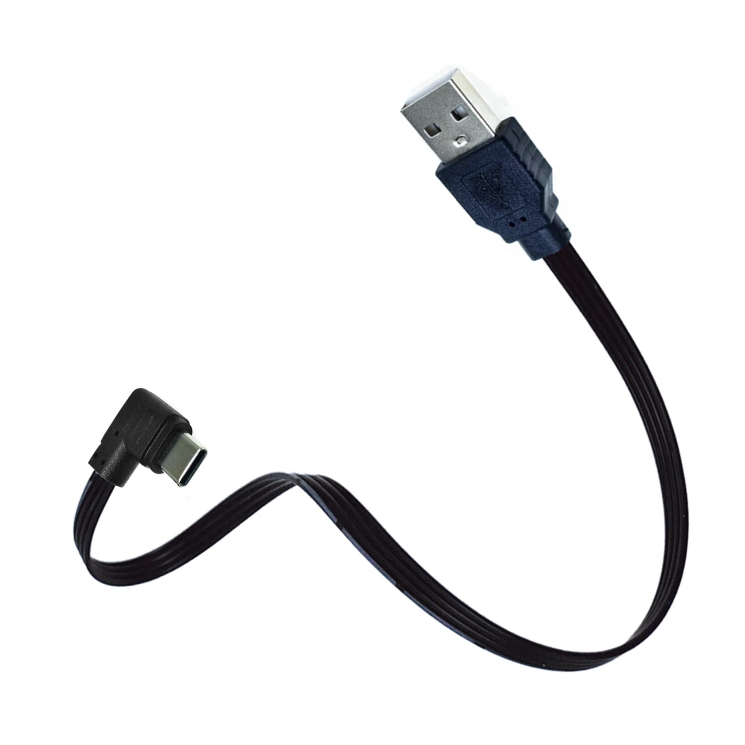 Ленточный кабель USB Type-C Плоский FPC 2.0 Тип C Угловой разъем 90 градусов вверх вниз