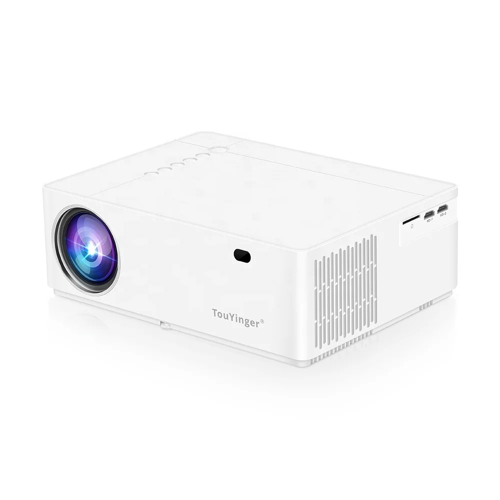 

M21 Best LED Video Projector LED Full HD 1080P 6800lumens AC3 FHD 3D Movie Beamer USB VGA Projectors Home Theater
