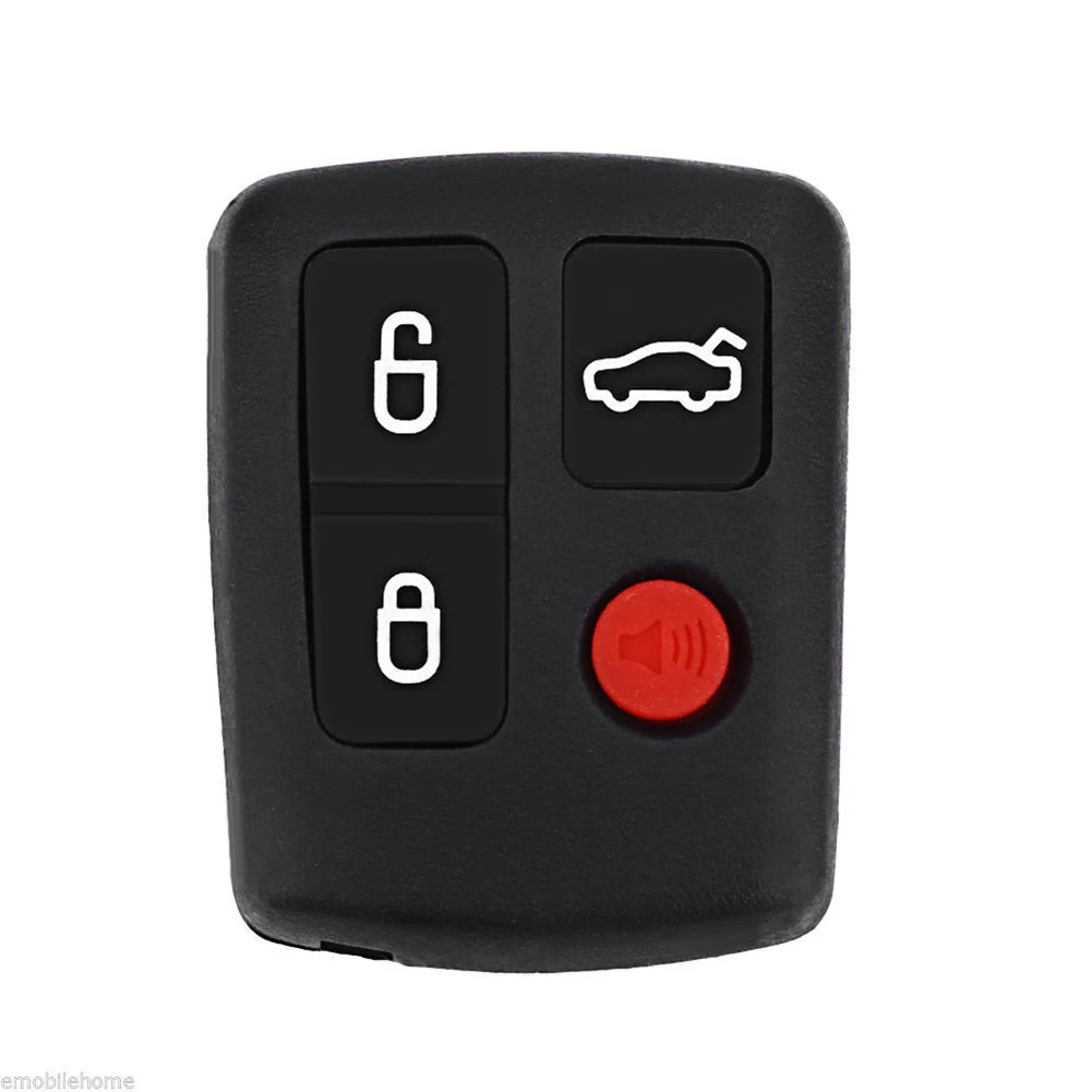 

1*Remote Key Shell Black For Ford Territory SX XR6 XR8 Falcon BA BF 2002-2010 Plastic 4 Buttons 433MHz Complete Remote Key