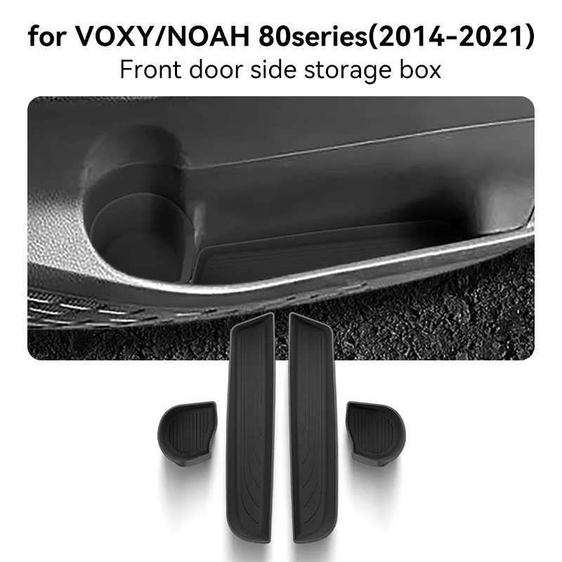 

Подходит для Toyota VOXY/Noah NOAH 80 серии 14-21, боковая коробка для двери автомобиля, салонное хранилище автомобиля