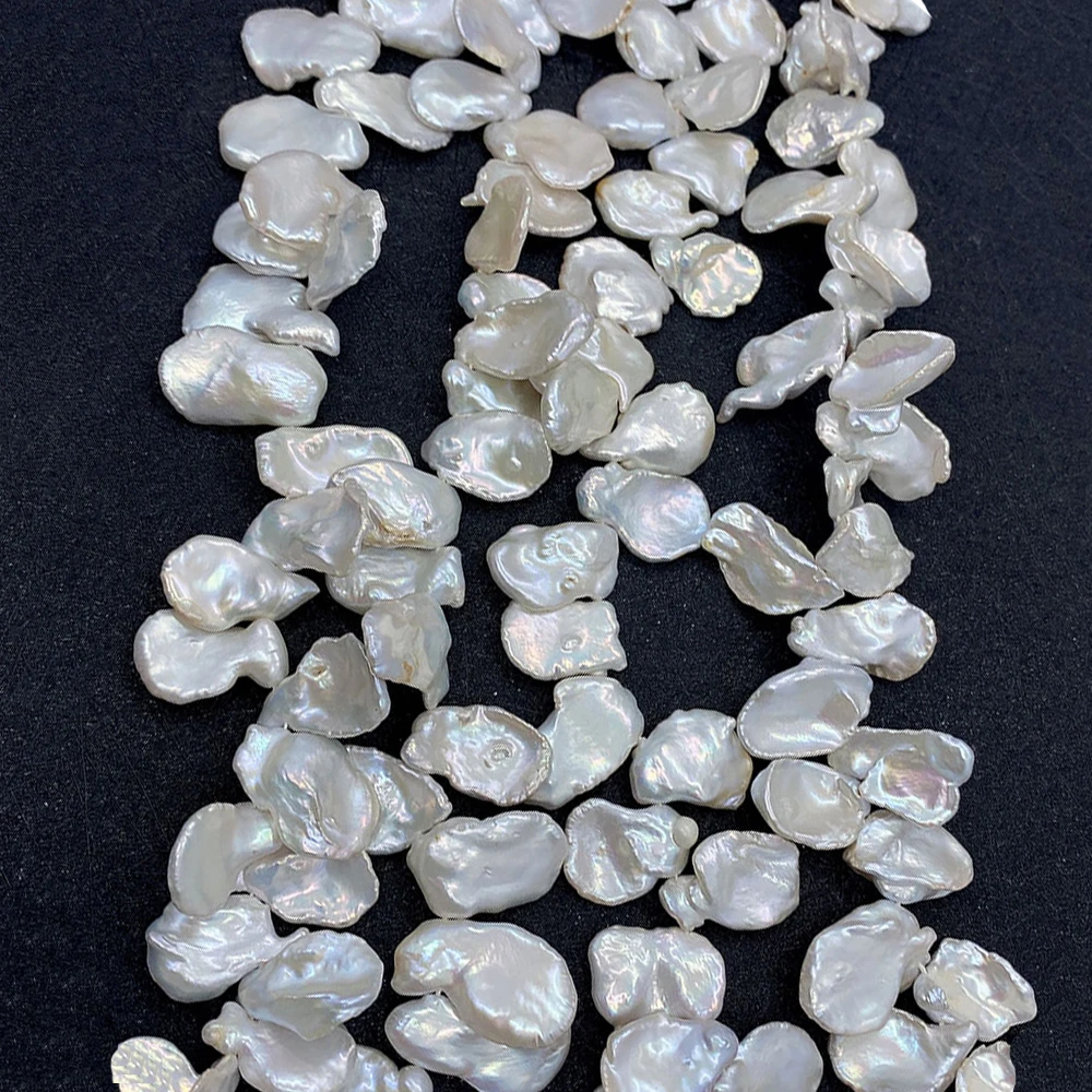 

Natural Freshwater Baroque Pearl Beads for Jewelry Making DIY Earring Necklace Bracelets Irregular Petal Bead Charms Accessories