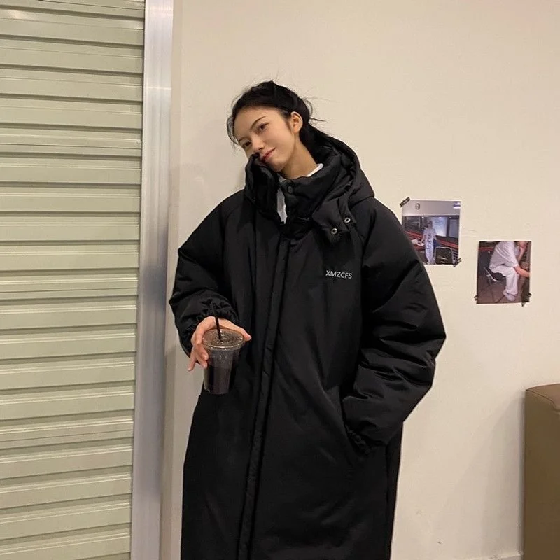 Winter Women's Cold Coat Parkas Super Hot Long Hooded Padded Jacket Bread Coat Snow Outercoat Cheap Wholesale Jacket New