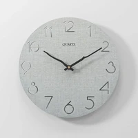 creative mute modern design large wall clock acrylic dial light luxury wall digital clock for living room bedroom loft deco