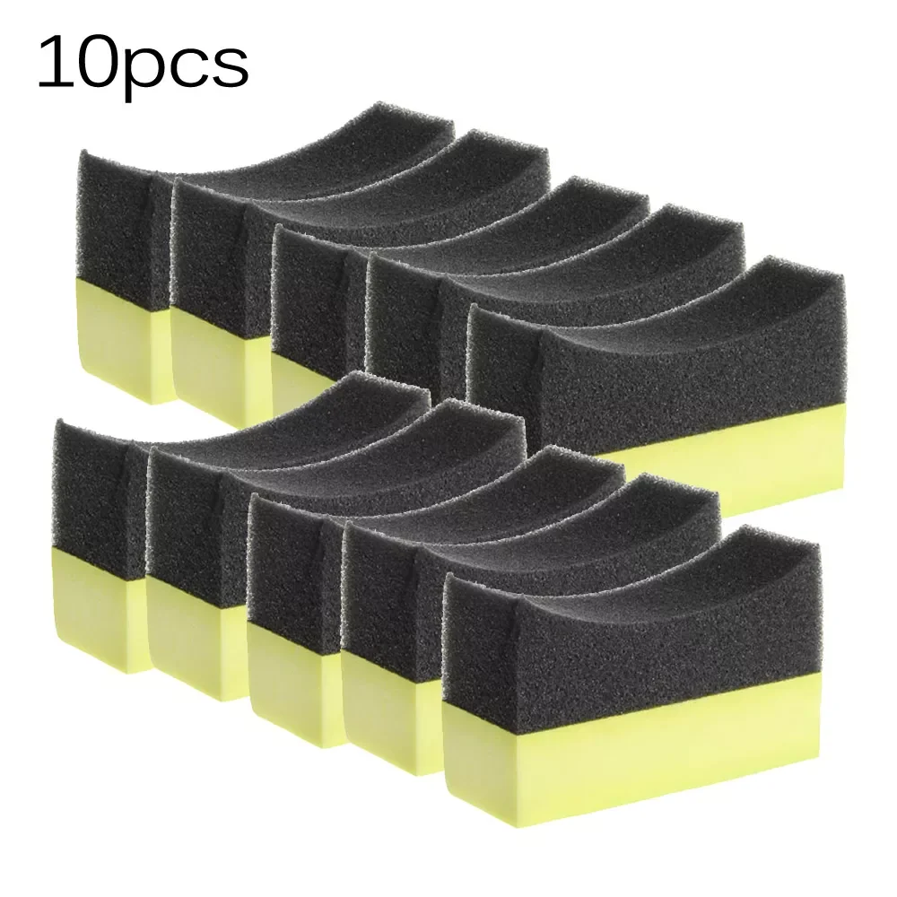

10/6/1PC PE Waxing Sponge Multifunctional Waxing Cleaning Tool Corner Wipe Clear Residual Wax Car Interior Cleaning Sponge Brush