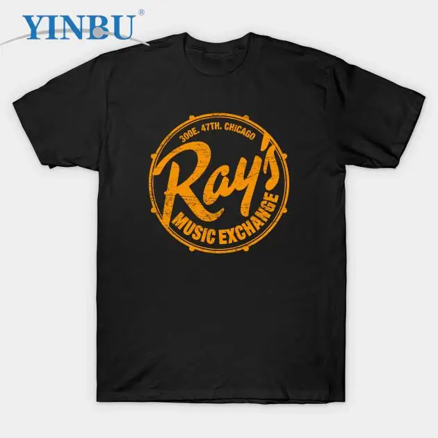 

Ray’s Music Exchange (worn look) - Blues Brothers printed t shirts fashion new in t-shirt YINBU Brand Graphic Tee