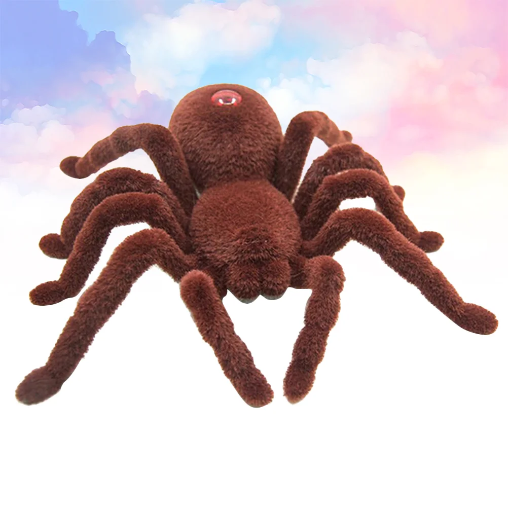 

Spider Toy Remote Control Prank Araneid Simulation Halloween Props Toys Electric Decoration Plastic Realistic Controlled Large
