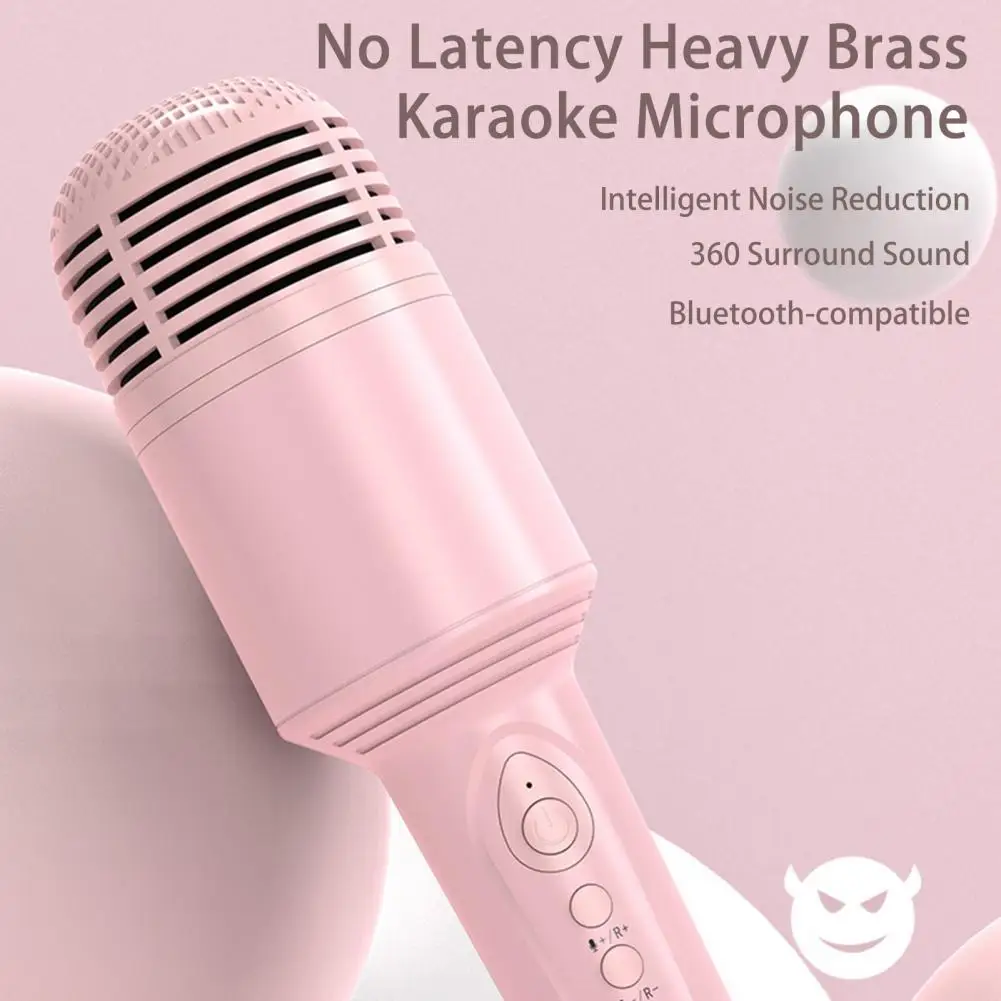 Universal Audio Microphone 2.402G-2.480GHz Bluetooth-compatible 5W Output Handheld Microphone Home Electronics