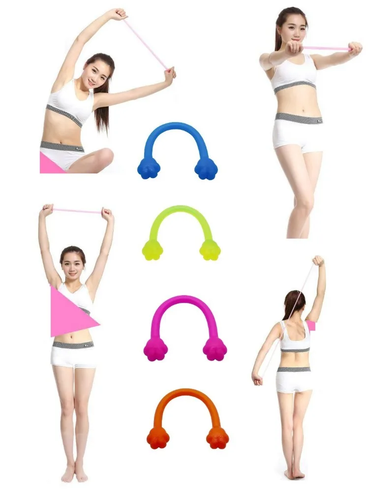 

TPR Resistance Band One Line Tension Rope Expander Pullers Removable Elastic Pull Rope Muscle Arm Strength Training Fitness Equi