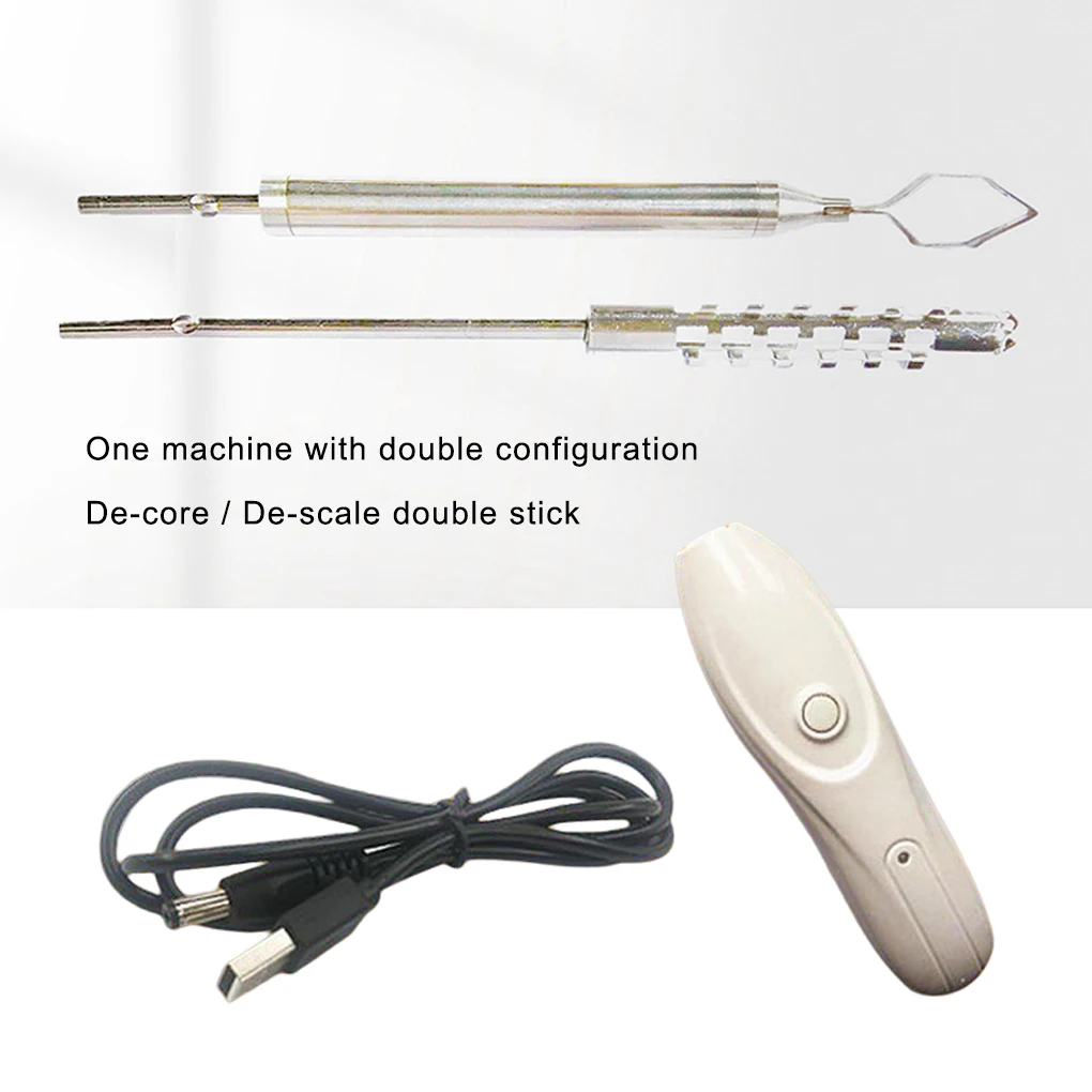 

Vegetable Fruit Corer Washable Button Control Kitchen Core Remover