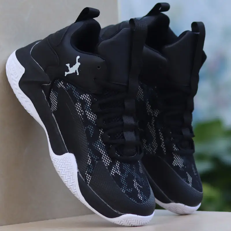 Basketball Shoes Men Shoes High-Top Sports Shoes Wear-Resistant Breathable Boots Training Athletic Outdoor Casual Sneakers images - 3