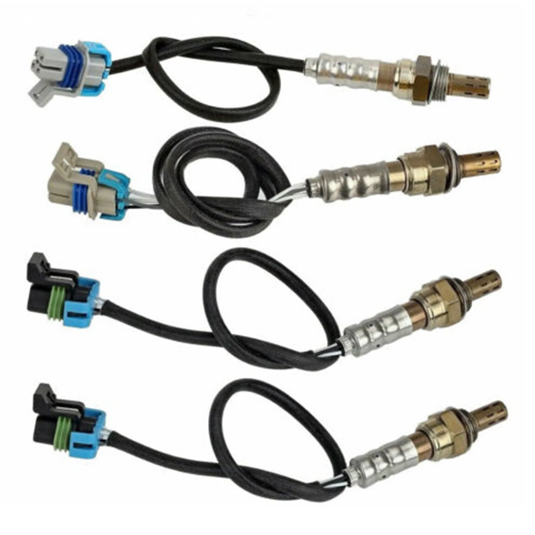 

4Pcs Oxygen Sensor Upstream Downstream for Cadillac Escalade Chevy Silverado GMC Hummer 2003-2006 234-4669 234-4407
