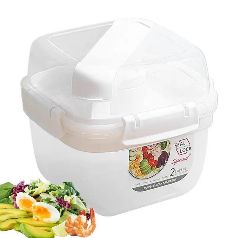 

Kitchen Sauce Container Leak Proof Lunch Boxes Salad Containers Lettuce Keeper Lettuce Keeper Food Containers Fruit Snack Holder