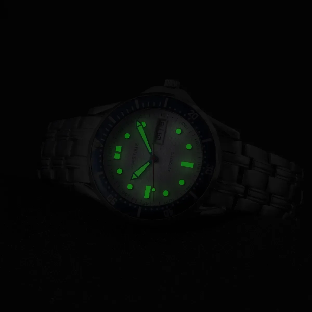 BERNY AM7097M Механические наручные часы мужские стальные