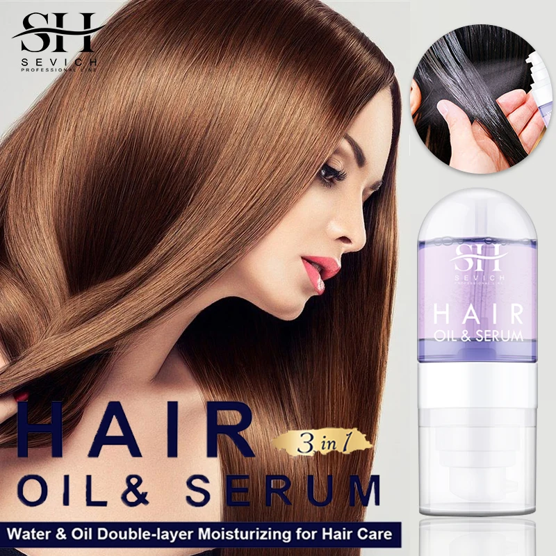 

SEVICH Coconut Oil Hair Care Essence Straightening Shiny Smooth Repair Dry Frizz Biotin Serum 30ml Prevent Hair Loss Product Hot