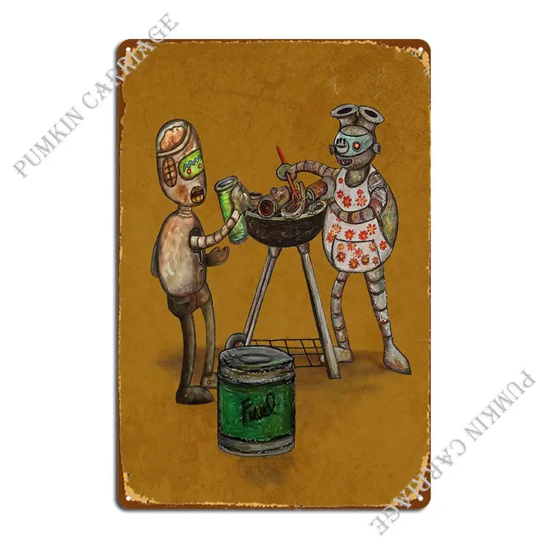 

Roboticbbq Mar19 Metal Plaque Pub Decoration Decoration Garage Tin Sign Poster