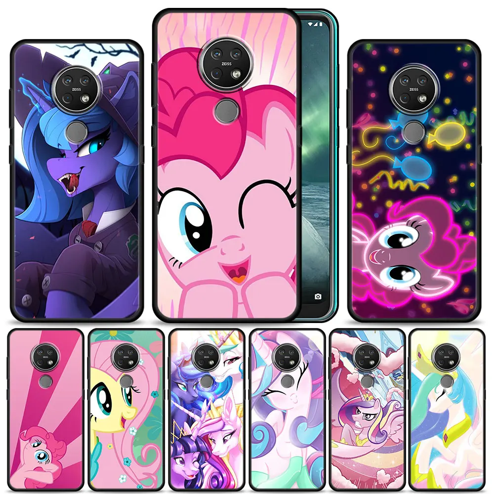 

Case Cover for Nokia G10 G20 G11 G21 G50 5.4 7.2 C20 C21 C30 X20 XR20 X10 3.4 Capinha Cell Soft My Little Pony Horse Cartoon