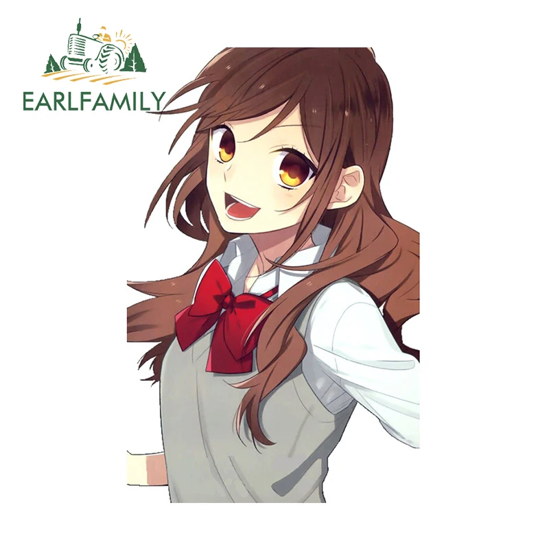 

EARLFAMILY 13 см x 8,4 см, автомобильные наклейки Hori Kyouko, забавная личность, водонепроницаемые и устойчивые к царапинам водонепроницаемые автомобил...