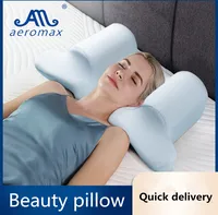 Beauty Pillow Anti Aging Pillow Anti-Wrinkle Neck Sleeping Massage Memory Foam visco sponge Comfortable Skin Care Sleep Well