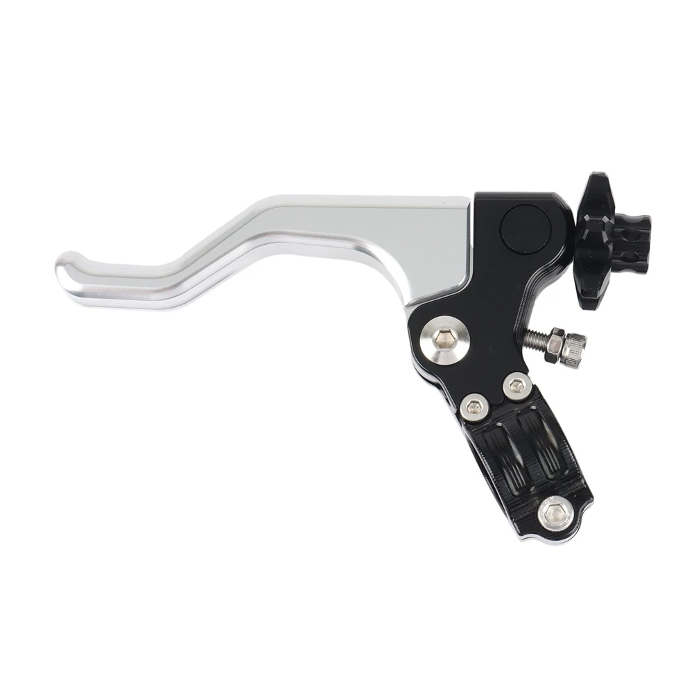 

Motorcycle Short Stunt Clutch Lever for Honda CBR 600 F2 F3 F4 F4I 650F 600 CBR1000RR CRF250R CRF450R(Silver)