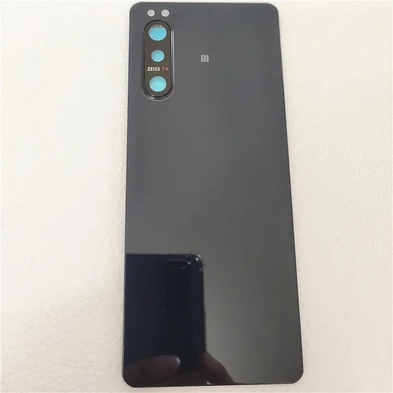 Стеклянная крышка для Sony Xperia 5 II SO-52A XQ-AS52 XQ-AS62 5ii задняя батарейного отсека корпуса