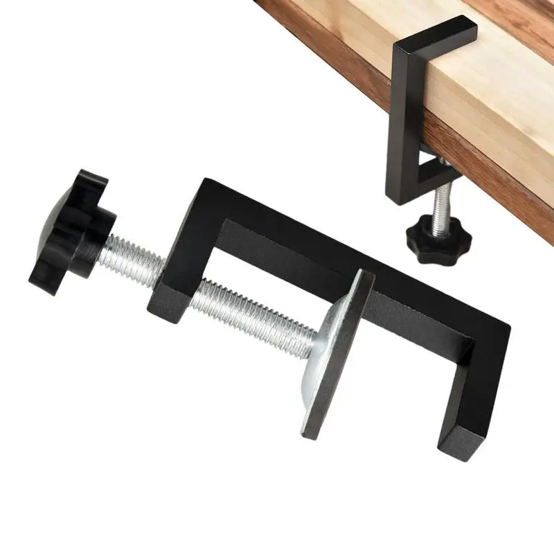 

Fence Clamp Heavy Duty Hand Screw Clamp Steel Fixing Clip Hand Screw Clamp For Woodworking Thick And Portable DIY Carpentry
