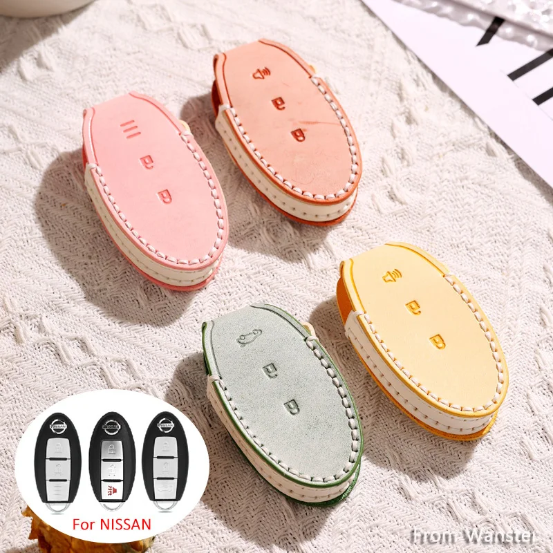 

Чехол для автомобильного ключа, чехол для ключей для Nissan Qashqai J10 J11 X-Trail T31 T32 Kicks Tiida Pathfinder Murano Note, Juke Infiniti