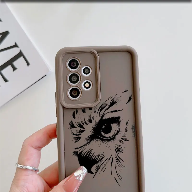 Модный чехол для телефона Eagle Eye Samsung Galaxy M22 M54 S20 S21 S22 S23 FE S24 PLUS