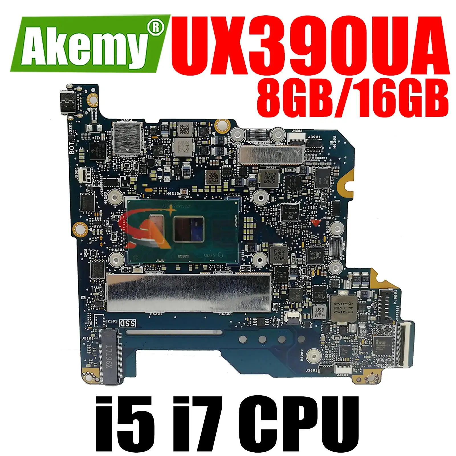 

Материнская плата для ноутбука ASUS ZenBook 3 UX390 UX390U UX390UA UX390UAK