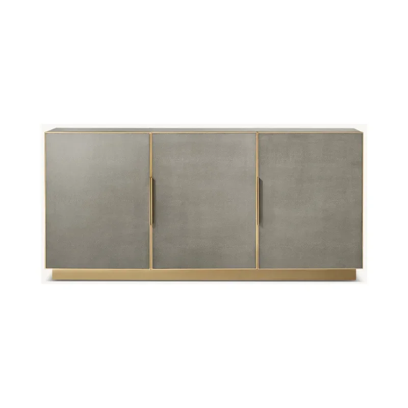 Luxuskleiderschrank Wohnzimmer филоbel Handgeфер вр Massivmessing матовый Ober펀che Seitensch abeke