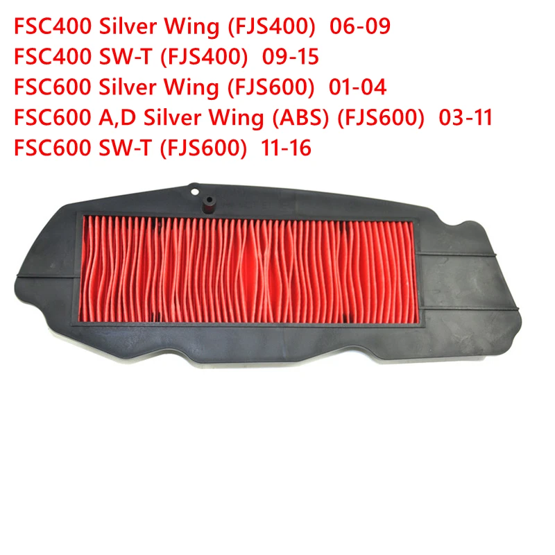

Motorcycle Air Filter Intake Cleaner For Honda FSC400 FJS400 2006-2015 FSC600 FJS600 2001-2016 Silver Wing SW-T FSC400 FSC600