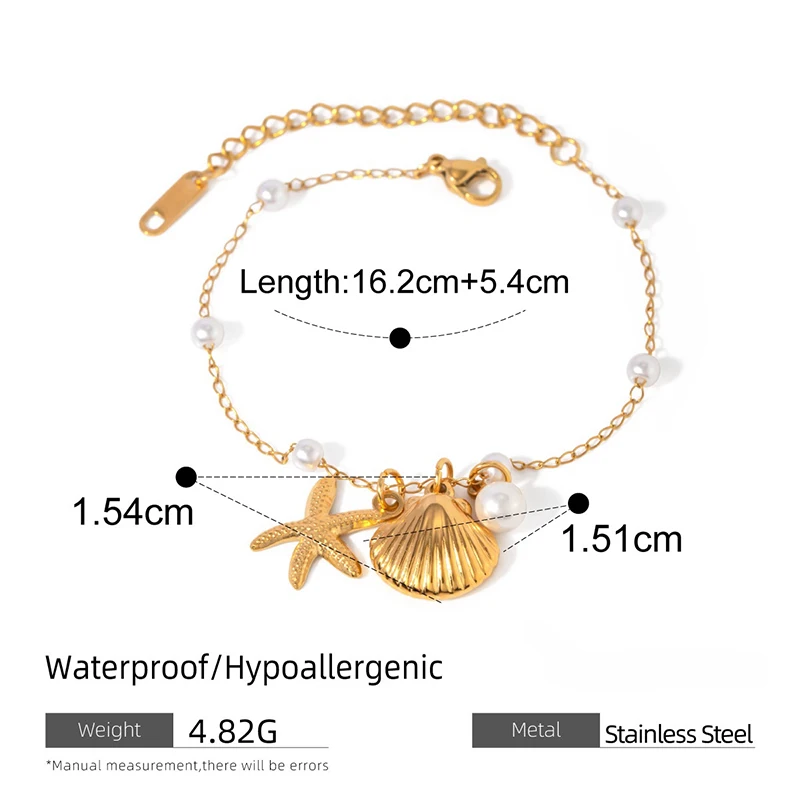 Дизайнерский Позолоченный Браслет Из Нержавеющей Стали Для Женщин С Подвеской В