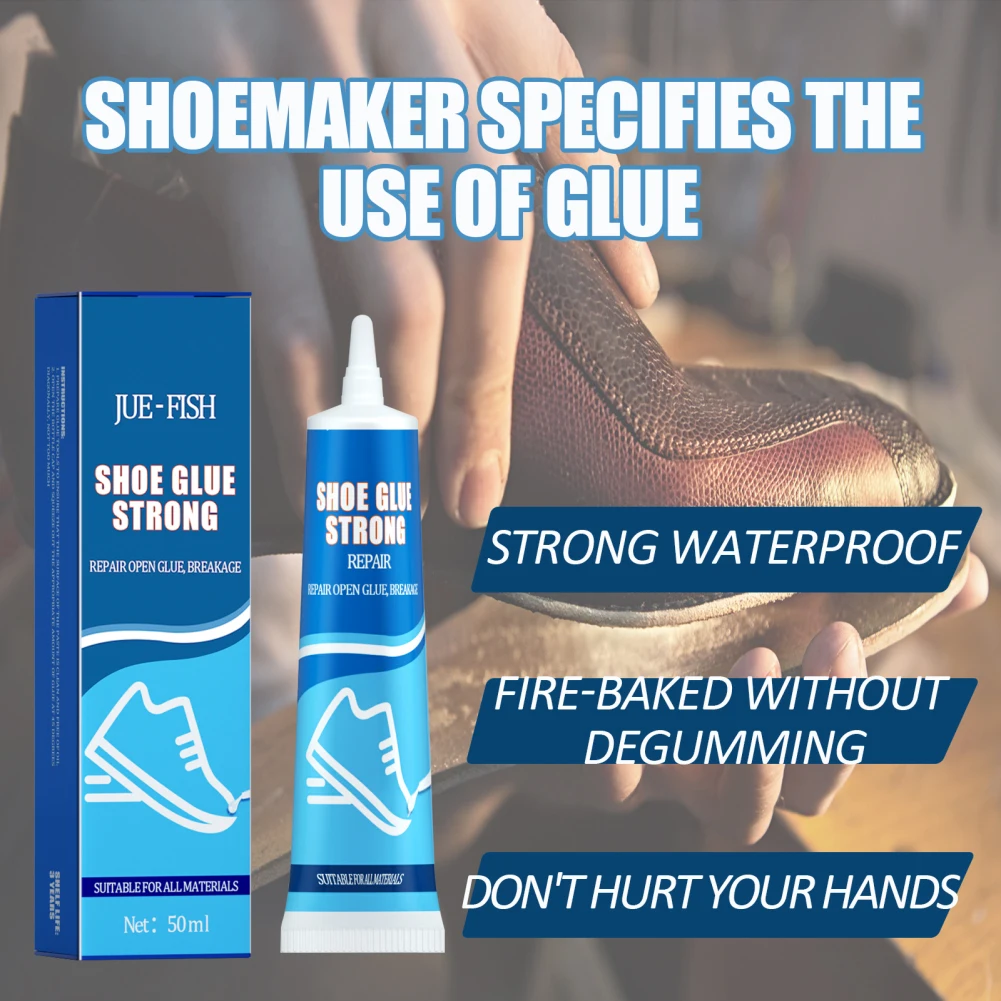 

50ml Strong Shoe Glue Adhesive Worn Shoes Repairing Glue Sneakers Boot Sole Bond Adhesive Shoemaker Fix Mending Liquid Tool New