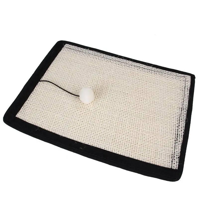 

Furniture Protect Cat Kitten Scratch Board Pad Sisal Scratcher Mat Claws Care Cat Toy Product Sofa Scratching Post Protect