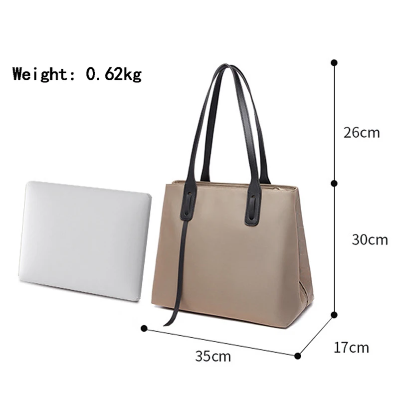 Office Women Female Laptop Bag Ladies' Notebook Shoulder Bag Girl Waterproof Shopping Handbag Tablet PC Sleeve for Macbook Dell images - 6