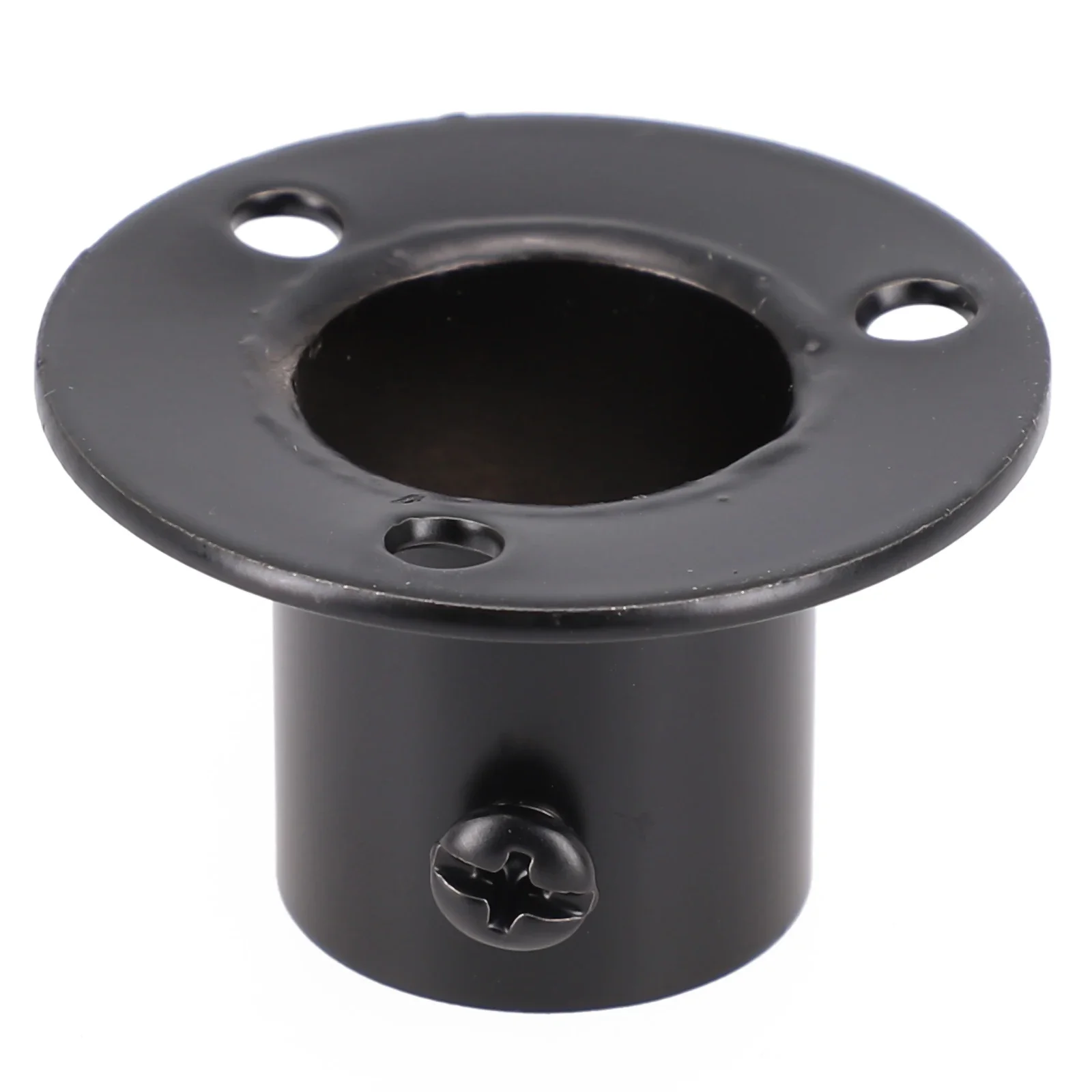 ze stali nierdzewnej wsporniki szafy 19-32mm czarny wspornik szyna kołnierzowa pręt stalowy dekoracyjny szafa praktyczna