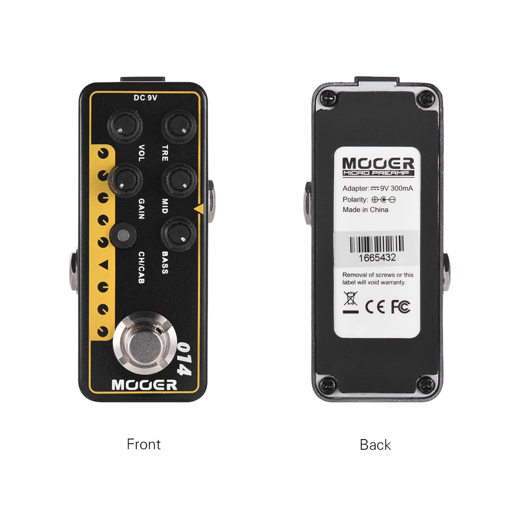 Mooer 014 Taxidea Taxus Многофункциональный гитарный Педальный Эффект Цифровой