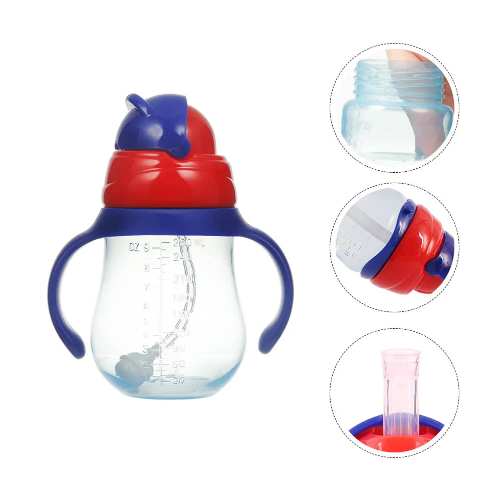 

Cup Baby Bottle Sippy Water Drinking Straw Toddler Kids Hot Mug Cold Outdoor Vacuum Leak Proof Bottles Children Trainer Tumbler