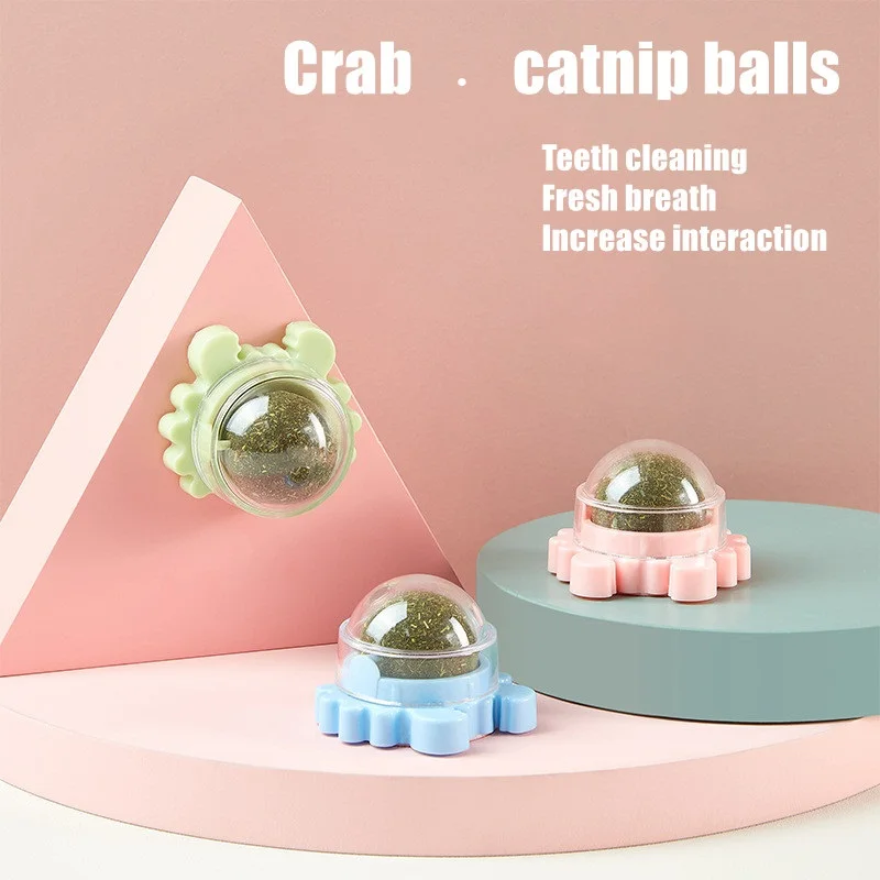 

Новый вращающийся мяч-краб, моляр, чистка зубов, лижущая музыкальная игрушка, мяч счастливый, самовосстанавливающийся мята, чистка зубов, иг...