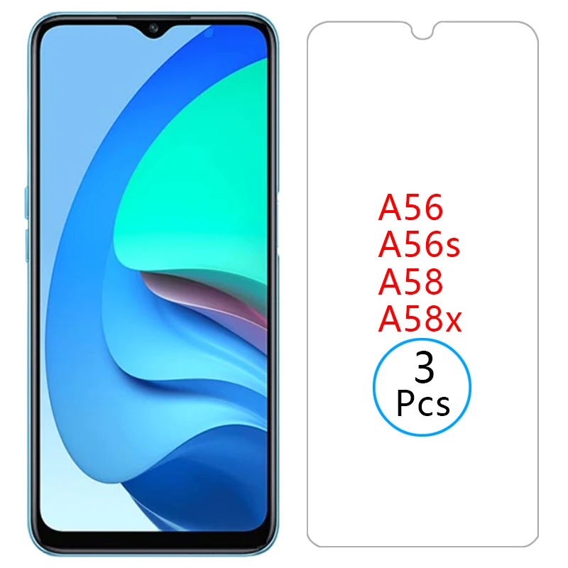 

tempered glass case for oppo a56 5g a56s a58 a58x cover on oppoa56 oppoa58 a 56 s 56s 58 x 58x coque bag opp opo appo 56a 58a