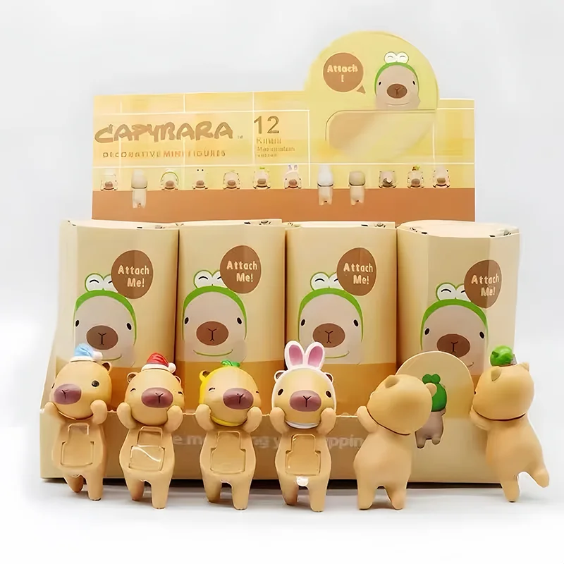 Аксессуары серии Sonny Angel Capybara аксессуары для модных игр мини-персонажи аниме