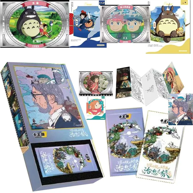

2023 New Hayao Miyazaki Card Booster Box Goddess Story Metal Card Swimsuit Bikini Feast Booster Box Doujin Toys And Hobbies Gift