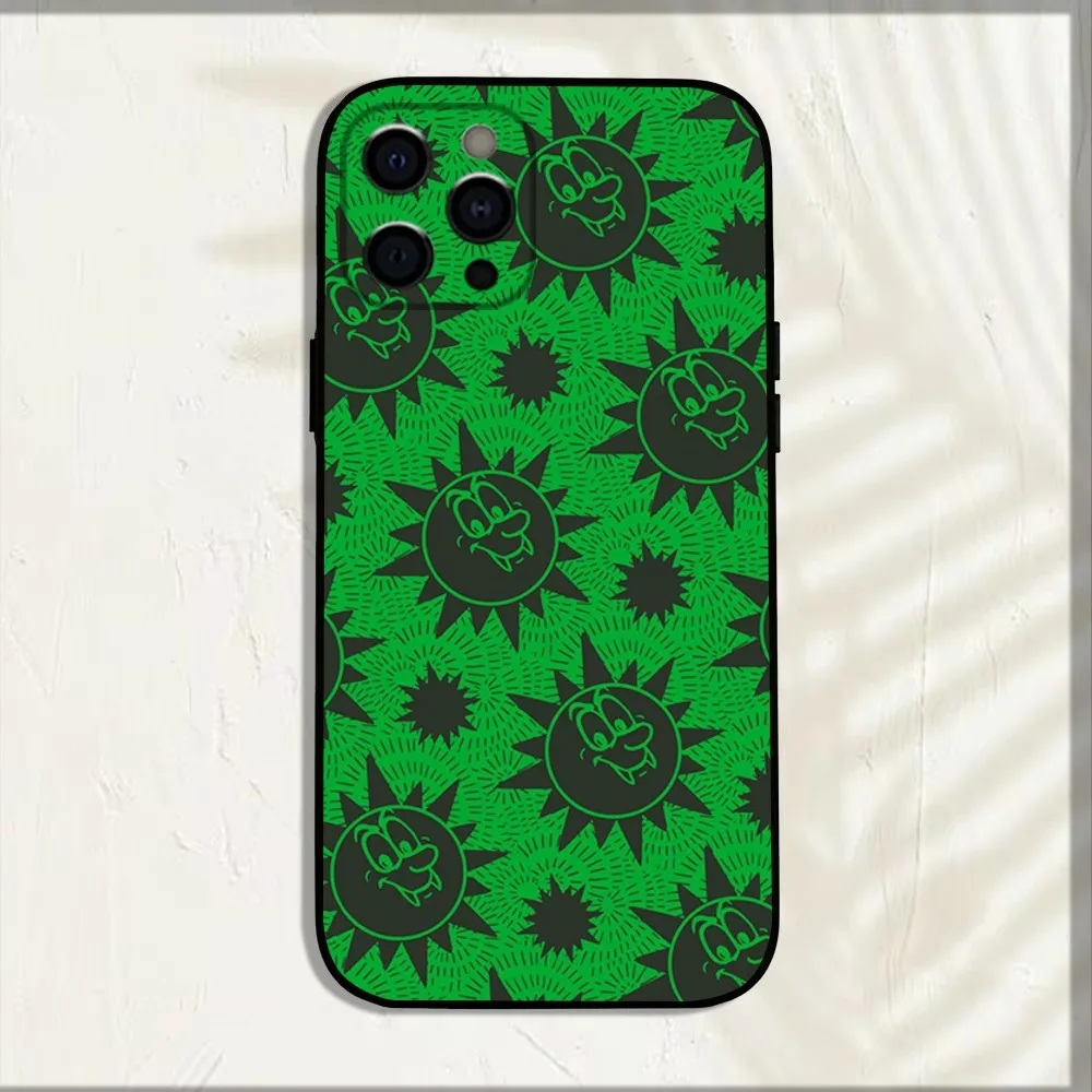 Чехол для телефона Singer F-Feid Ferxxo SIXDO iPhone 16 15 14 13 12 11 Pro X XS Max XR Plus мягкий черный