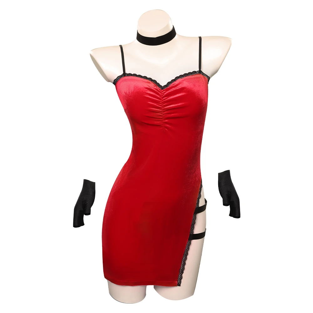 Игра зло 4 Ada Wong Elis Косплей Костюм Взрослые женщины Девушки ролевое платье наряды на Хэллоуин Карнавал фотомаскировка костюм (art.: 3920c115bfb7a) - 3920c115bfb7a