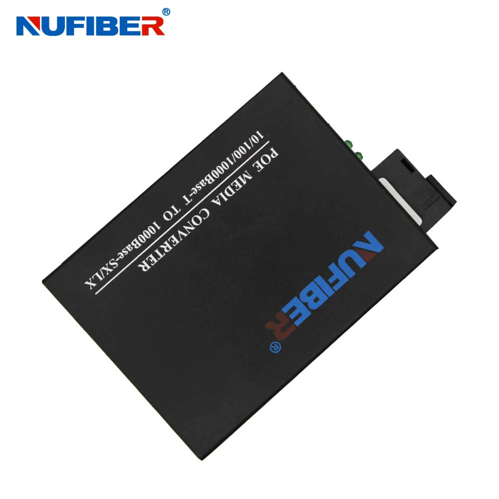 Фото Медиа-конвертер 1.25G SFP UTP с поддержкой POE, 25 Вт, 48 В, для оптоволоконного оборудования видеонаблюдения, конвертер RJ45 в оптоволокно. №2