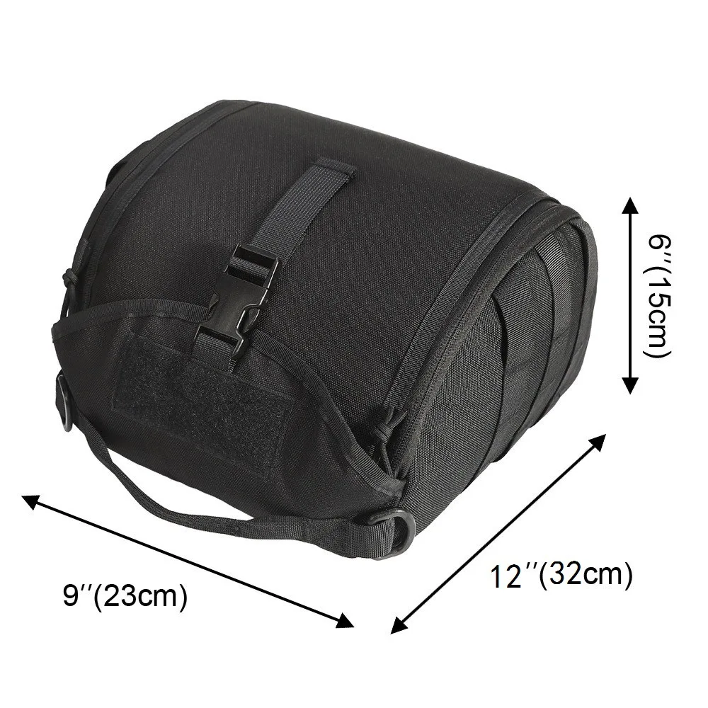 Outdoor ExerciseTactical Bag Storage Mount Bag 1000D Tactical Helmet Bag Mask Bag Storage Tool Handbag Picnic Mat Organizer