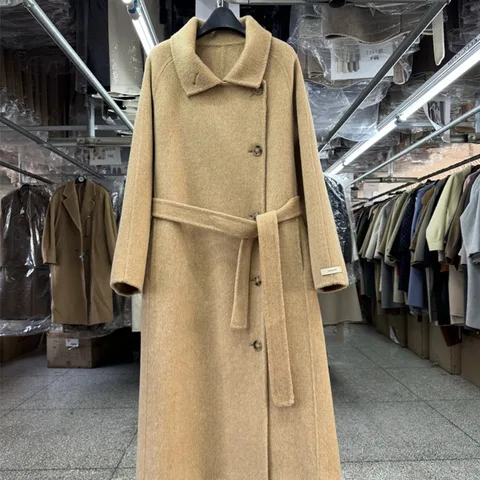 SHENGYAO Однобортное пальто весна 2025