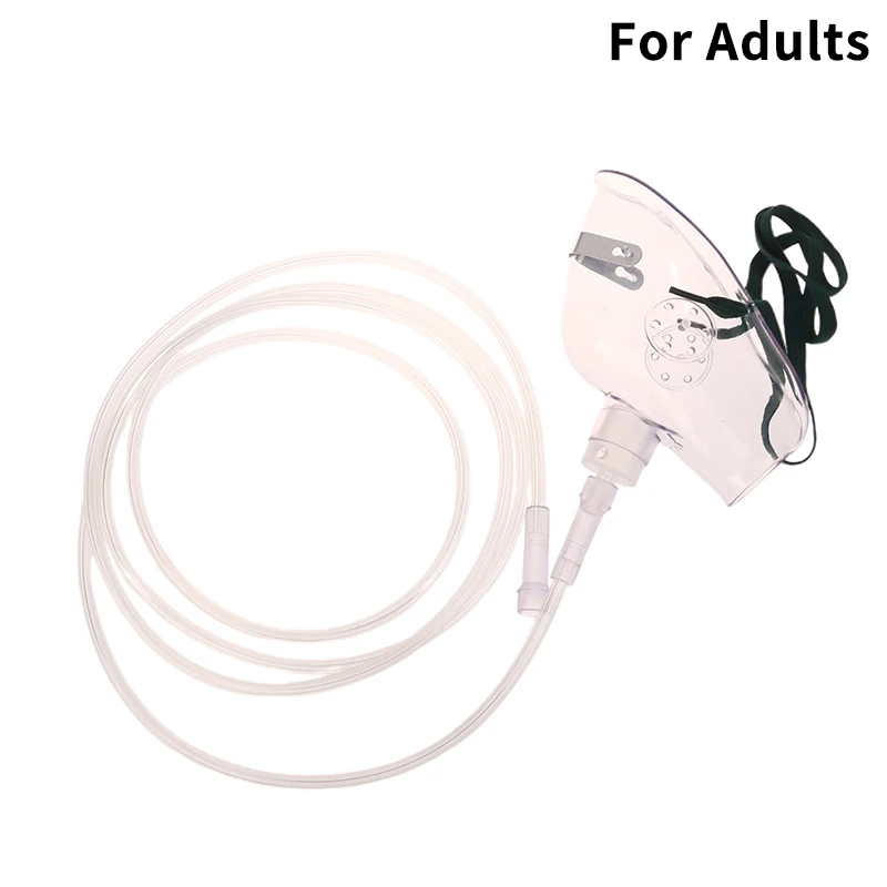 

Новая кислородная маска для взрослых с трубкой, одноразовая маска для лица, защитный распылитель, кислородная маска для взрослых