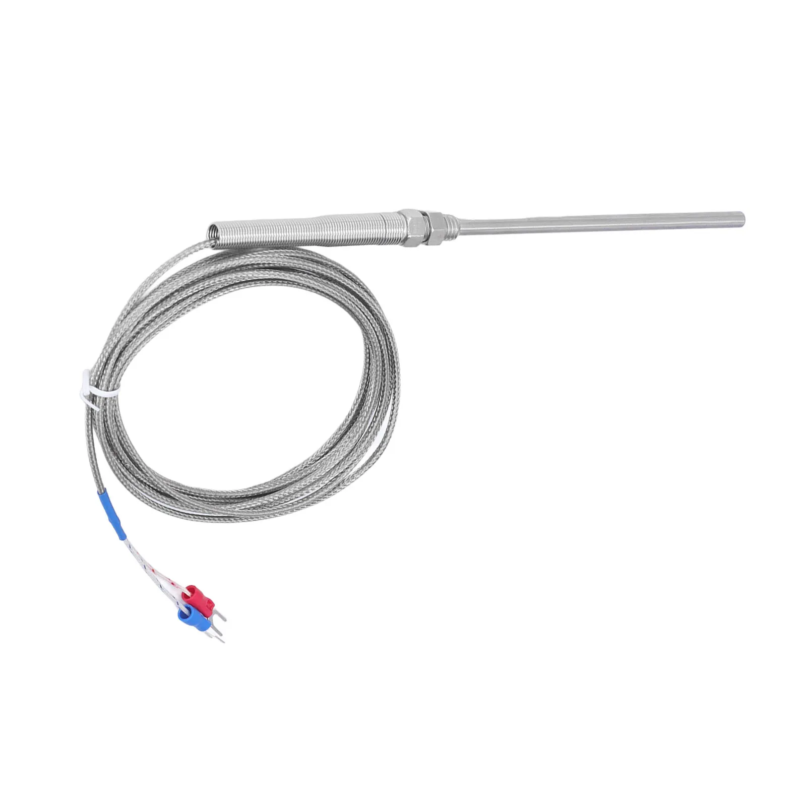 Термопара BERM K-типа Датчик температуры 100 мм Зонд 0-400 ℃ Вспомогательное