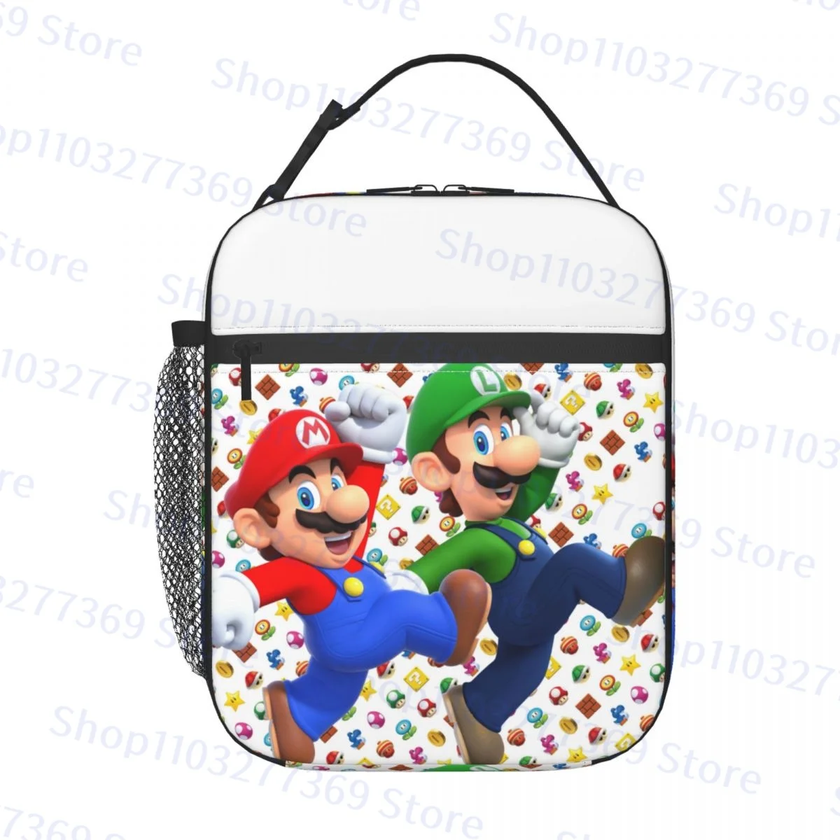 

Аниме Сумка Для ланча для детей, детская водонепроницаемая изолированная сумка для хранения пикника на открытом воздухе, мультяшный Ланч-бокс, сумка для девочек